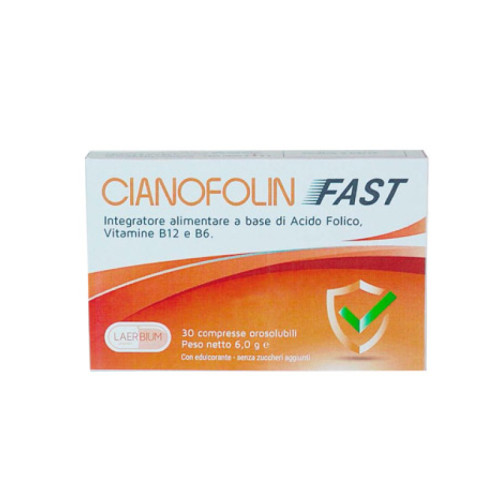 Cianofolin fast 30 compresse sublinguali