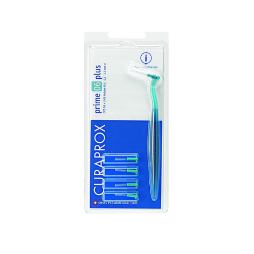 Curaprox cps prime cps 06 con 5 scovolini + supporto