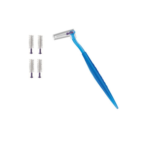 Curaprox cps regular cps 18 con 4 scovolini + supporto