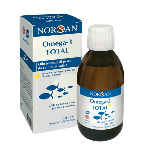 Norsan omega 3 total 200 ml gusto limone