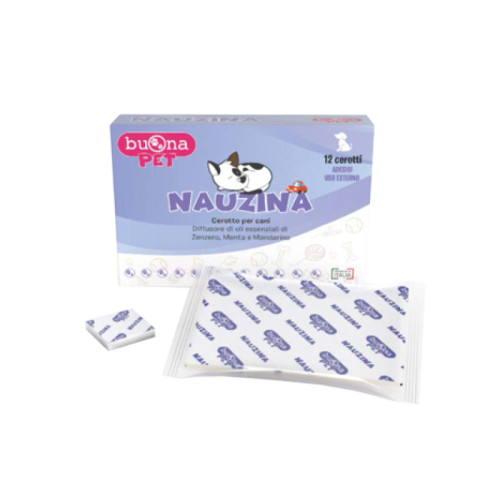 Nauzina cerotto diffusore cani gatti 12 pezzi