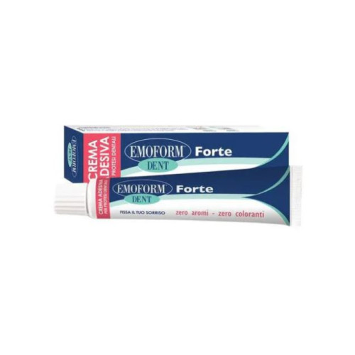 Crema adesiva emoform dent forte per protesi dentali 70 g