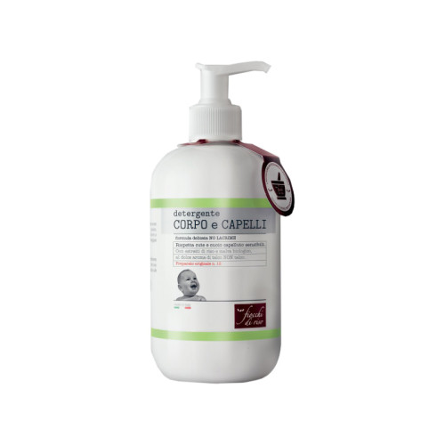 Fiocchi di riso detergente corpo/capelli talco 400 ml