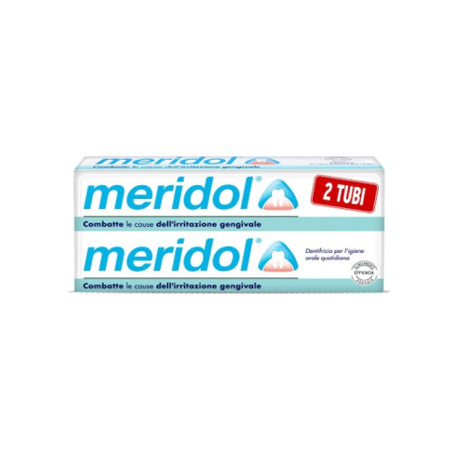 Meridol dentifricio bitubo 75 ml x 2
