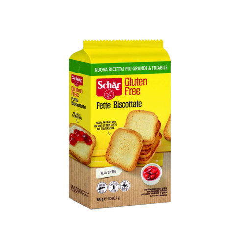 Schar fette biscottate 3 porzioni da 86,7 g