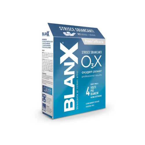 Blanx o3x strisce sbiancanti 14 pezzi
