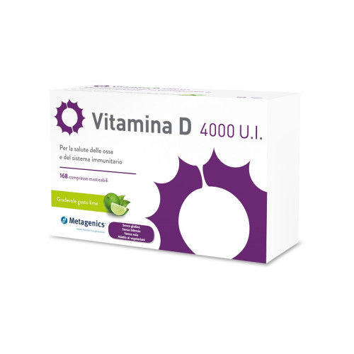 Vitamina d 4000ui 168 compresse masticabili