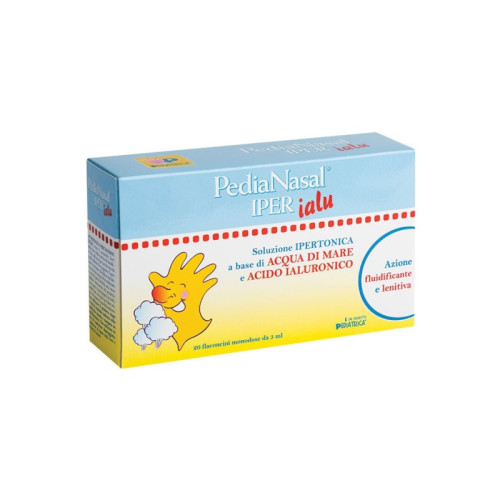 Pedianasal iper soluzione ipertonica con acido ialuronico 20 flaconcini monodose da 5 ml
