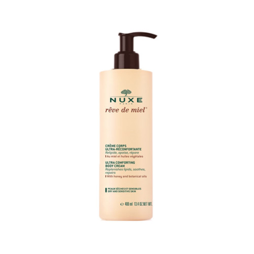 Nuxe reve de miel crema corpo ultra-comfort 48h 400 ml