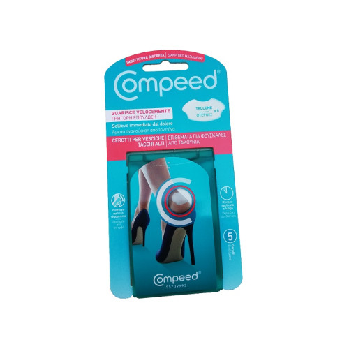 Cerotto compeed vesciche tacchi alti 5 pezzi