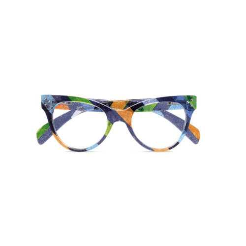 Twins platinum glamour strisce blu/rosso +2,00