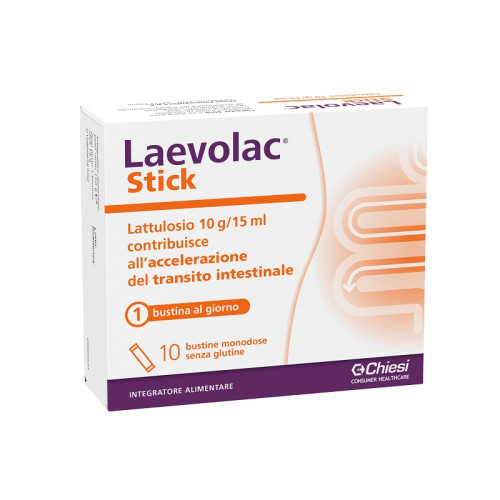 Laevolac stick 10 bustine