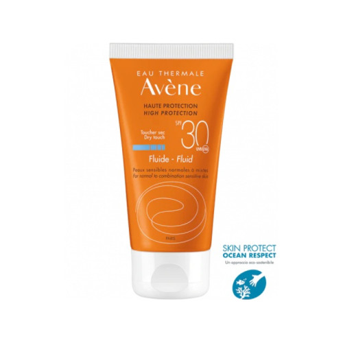 Avene eau thermale fluido spf 30 protezione solare alta 50 ml