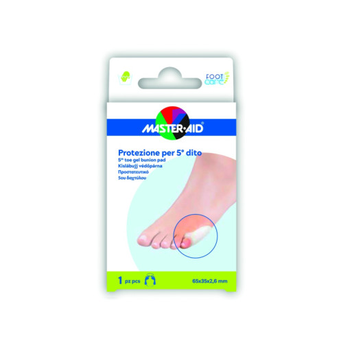 Protezione in gel master-aid footcare 5 dito 1 pezzo c15