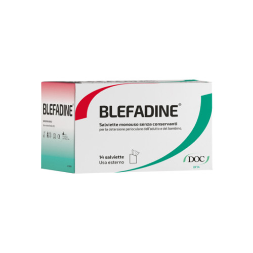 Blefadine 14 salviette monouso per detersione perioculare