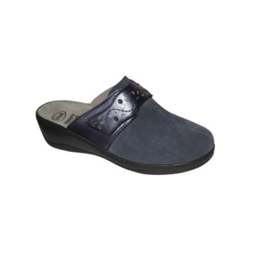 Scarpa gabriella suede+laminated leather w blue 40