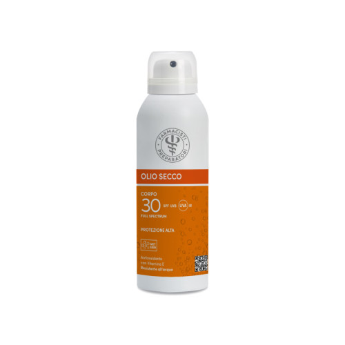 Lfp solare olio secco spf 30 corpo e capelli 150 ml