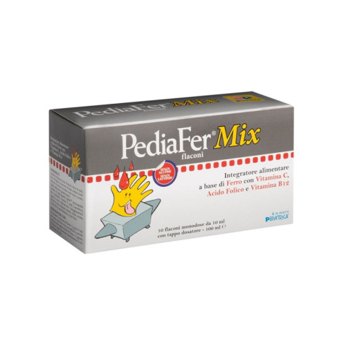Pediafer mix 10 flaconi da 10 ml