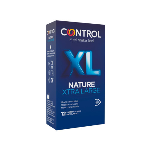 Profilattico control nature 2,0 xl 12 pezzi