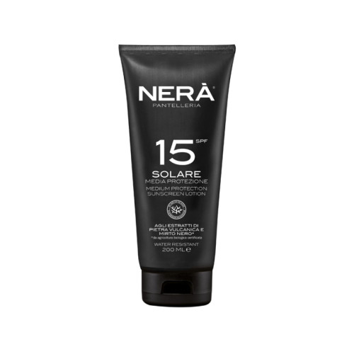 Nera' crema solare spf15 media protezione 200 ml