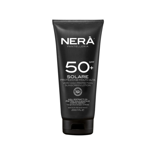 Nera' crema solare spf50+ protezione molto alta 200 ml