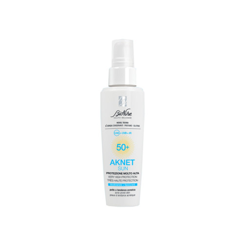 Aknet sun protezione molto alta spf50+ 50 ml