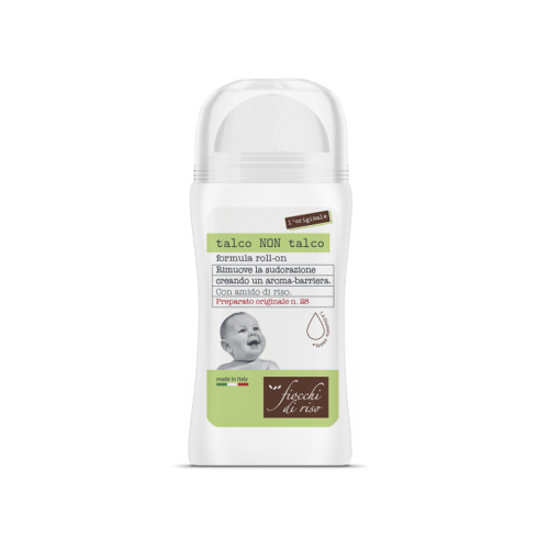 Fiocchi di riso talco non talco roll-on
