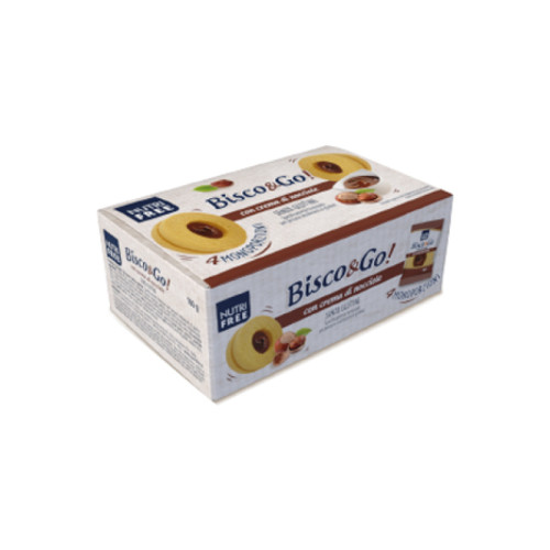 Nutrifree bisco&go con crema di nocciole 4x40 g