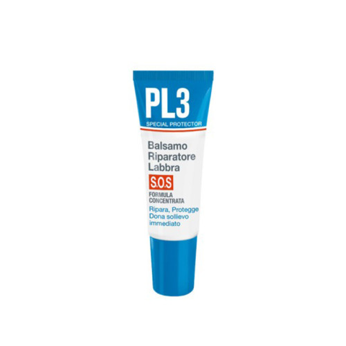 Pl3 balsamo riparatore labbra sos 7,5 ml