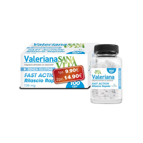 Sanavita valeriana 100 compresse