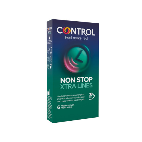 Control non stop xtra lines 6 pezzi