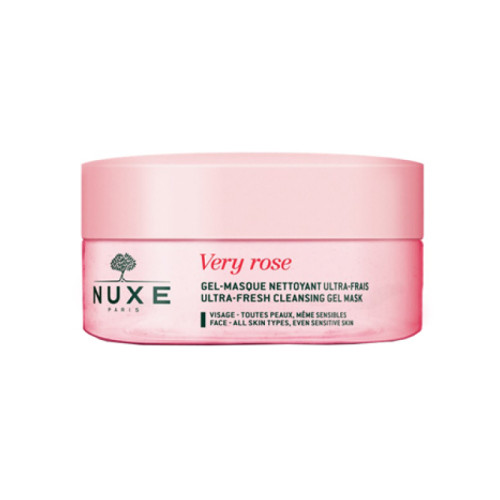 Nuxe very rose gel maschera detergente ultra fresco 150 ml