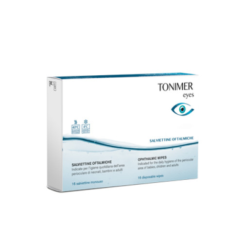Tonimer eyes salviettine oftalmiche 16 pezzi