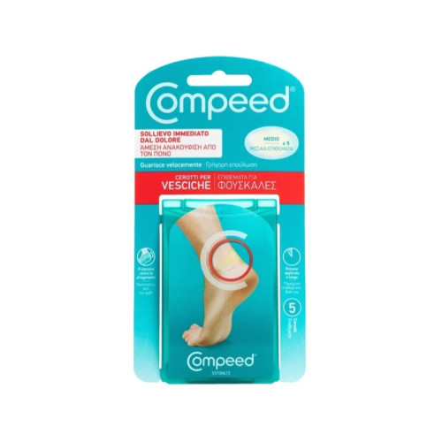 Compeed cerotti per vesciche medio 5 pezzi