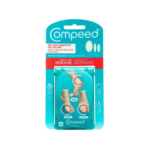 Compeed cerotti per vesciche misto 5 pezzi