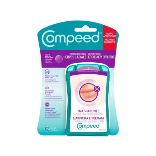Compeed trattamento dell'herpes labiale 15 pezzi