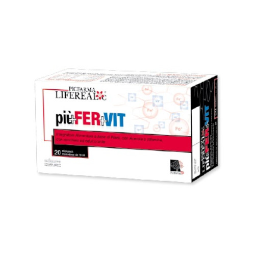 Picfarmalifereal c piu fer piu vit 20 stick pack da 10 ml