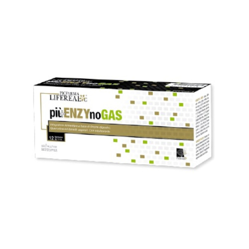 Picfarmalifereal c piu' enzynogas 12 flaconcini 10 ml