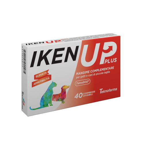 Iken up plus cani gatti piccola taglia scatola 40 compresse