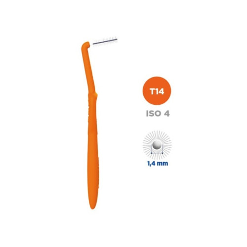 Curasept proxi angle t14 arancio/orange 5 pezzi