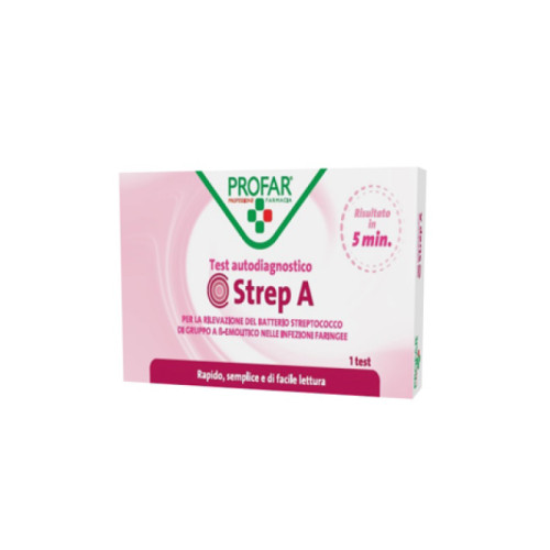 Test streptococco profar con cassetta a pozzetto 1 pezzo
