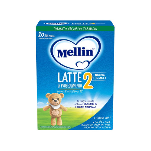 Mellin 2 latte polvere 700 g