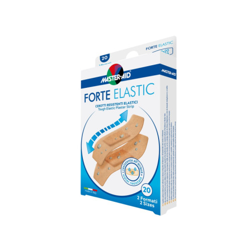 Cerotto master-aid elastic 20 pezzi 2 formati