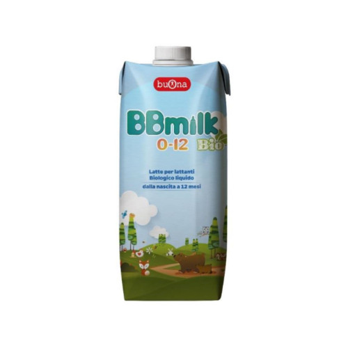 Bbmilk 0-12 bio liquido 500 ml