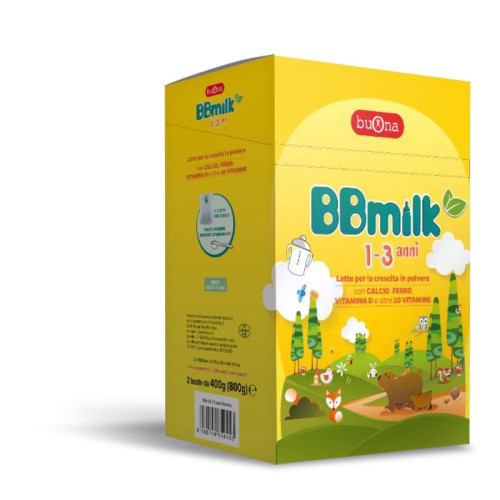 Bbmilk 1-3 polvere 2 buste da 400 g