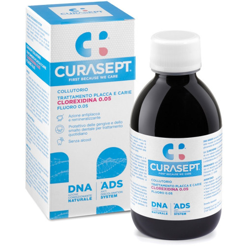 Curasept collutorio 0,05 ads + dna 200 ml