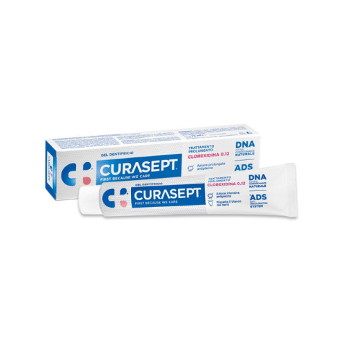 Curasept dentifricio 0,12 75 ml ads+dna