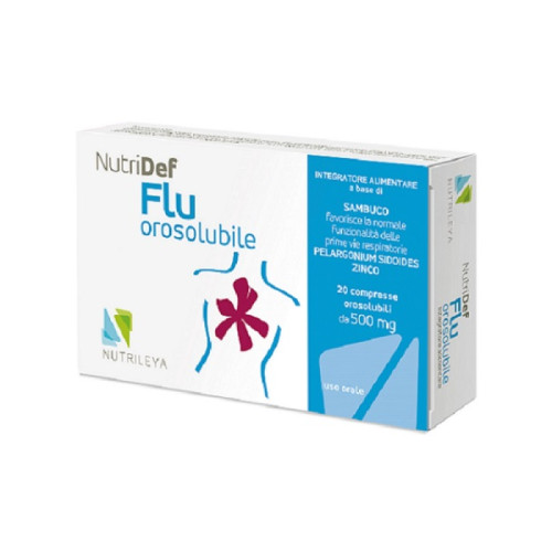 Nutridef flu orosolubile 20 compresse