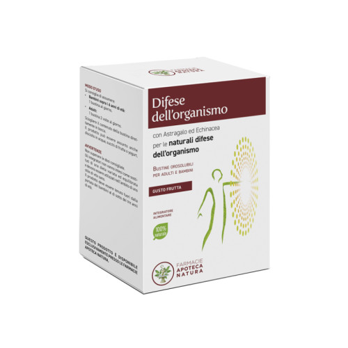 Difese dell'organismo gusto frutta 20 bustine orosolubili x 2,5 g