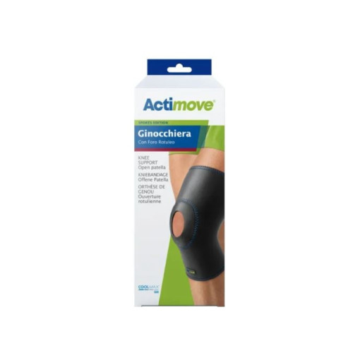 Actimove sports edition ginocchiera con foro rotuleo l